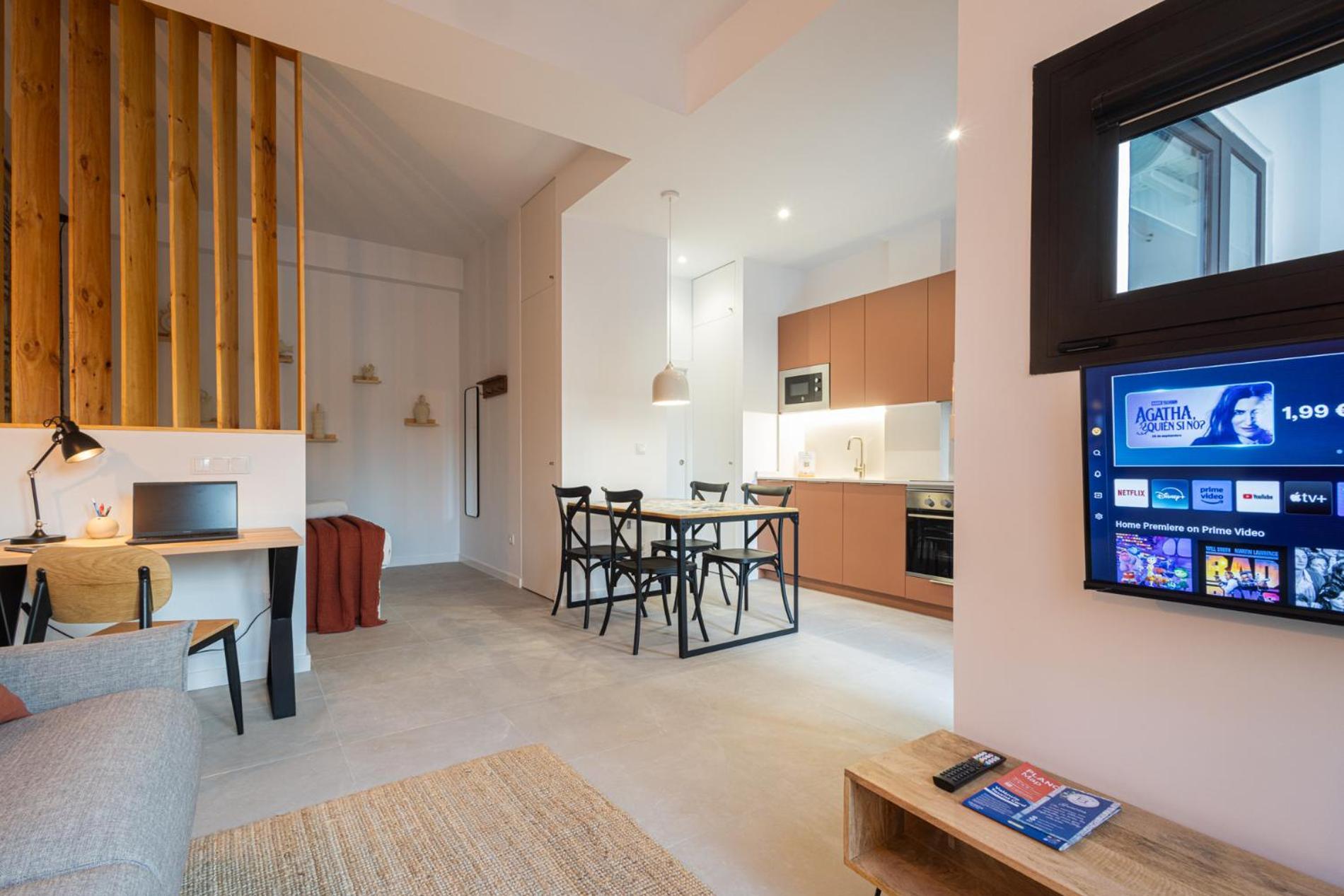 Florit Flats - Stylish Ceramic With Free Bicycles By The Joaquin Sorolla Station * Valencia