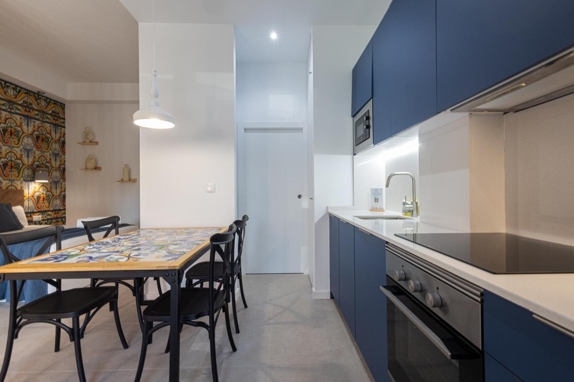 Florit Flats - Stylish Ceramic With Free Bicycles By The Joaquin Sorolla Station * Valencia